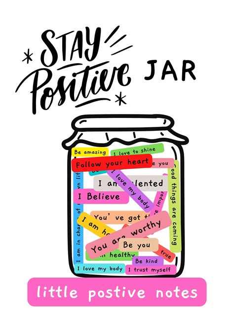 affirmation jar ideas|examples of affirmation jars.